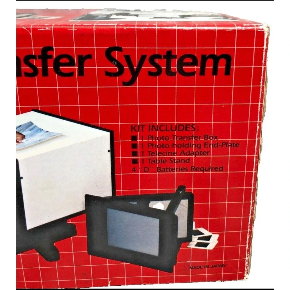 NEW Old Stock AMBICO V-0655 Complete Video Transfer System Slide/Photo To Video